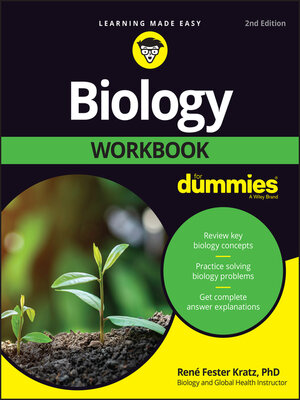 cover image of Biology Workbook For Dummies